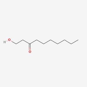 ETHYL HYDROXYHEPTYL KETONE 분자 구조