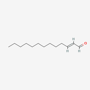 CIS-TRIDECEN-2-AL 분자 구조