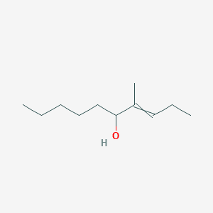 METHYL DECENOL 분자 구조