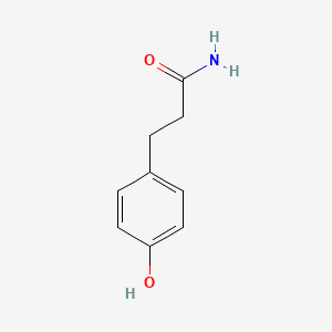 HYDROXYPHENYL PROPIONAMIDE 분자 구조