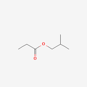 ISOBUTYL PROPIONATE 분자 구조