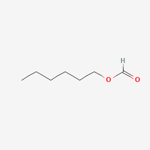 Formic acid, hexyl ester 분자 구조