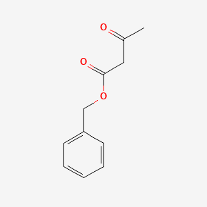 BENZYL ACETOACETATE 분자 구조