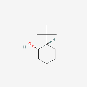 Cyclohexanol, 2-(1,1-dimethylethyl)-, cis- 분자 구조