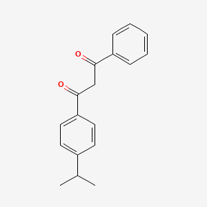 ISOPROPYL DIBENZOYLMETHANE 분자 구조