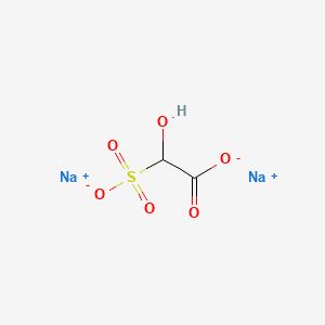 DISODIUM HYDROXYSULFINOACETATE 분자 구조