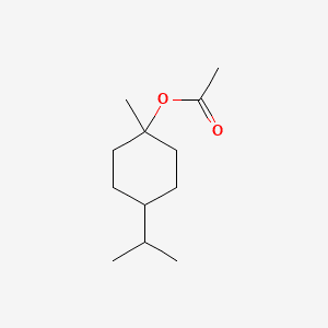 ISOPROPYL-METHYLCYCLOHEXYL ACETATE 분자 구조
