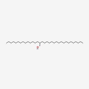 TETRADECYLEICOSANOL 분자 구조