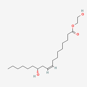 GLYCOL RICINOLEATE 분자 구조