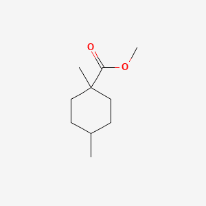 METHYL TRANS-1,4-DIMETHYL-CYCLOHEXANECARBOXYLATE 분자 구조