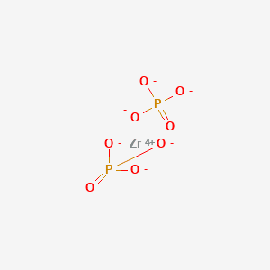 Phosphoric acid, zirconium (4+) salt (2:1) 분자 구조