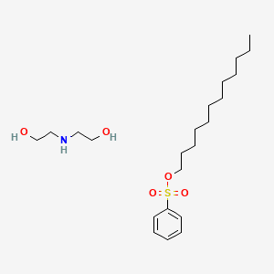DEA-DODECYLBENZENESULFONATE 분자 구조