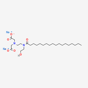 DISODIUM TALLOWAMPHODIACETATE 분자 구조