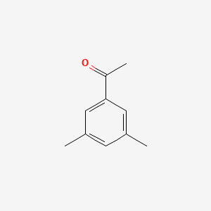 DIMETHYLPHENYL METHYL KETONE 분자 구조
