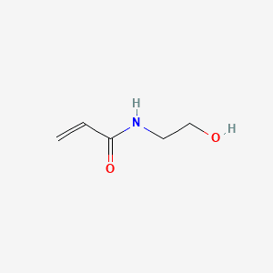 HYDROXYETHYL ACRYLAMIDE 분자 구조