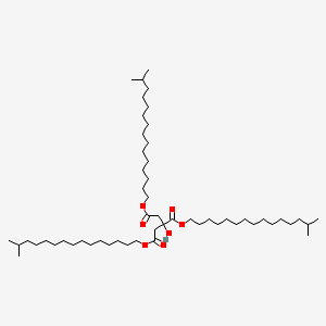 TRIISOCETYL CITRATE 분자 구조