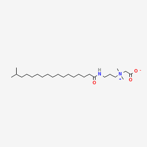 ISOSTEARAMIDOPROPYL BETAINE 분자 구조