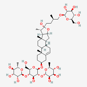 PROTODIOSCIN 분자 구조