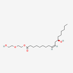PEG-2 RICINOLEATE 분자 구조