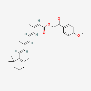 HYDROXYANASATIL RETINOATE 분자 구조