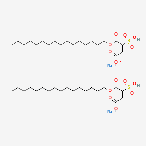 DISODIUM CETYL SULFOSUCCINATE 분자 구조