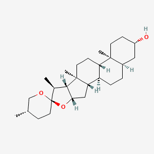 SARSASAPOGENIN 분자 구조