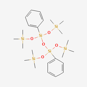 BISPHENYLHEXAMETHICONE 분자 구조