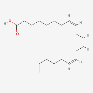 EICOSATRIENOIC ACID 분자 구조