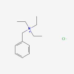 BENZYL TRIETHYL AMMONIUM CHLORIDE 분자 구조