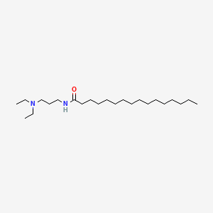 PALMITAMIDOPROPYL DIETHYLAMINE 분자 구조