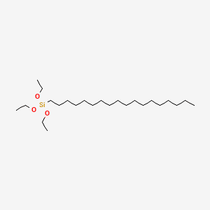 STEARYL TRIETHOXYSILANE 분자 구조
