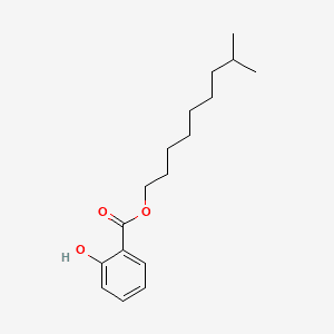 ISODECYL SALICYLATE 분자 구조