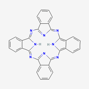 29H,31H-Phthalocyanine 분자 구조