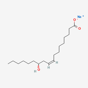 SODIUM RICINOLEATE 분자 구조