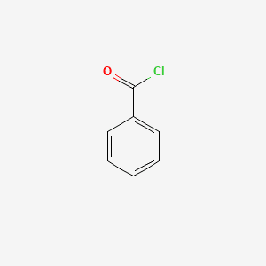BENZOYL CHLORIDE 분자 구조