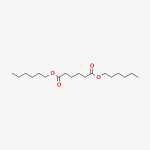 DIHEXYL ADIPATE 분자 구조