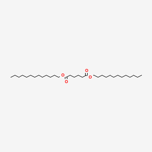 DITRIDECYL ADIPATE 분자 구조