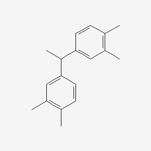 DIXYLYLETHANE 분자 구조