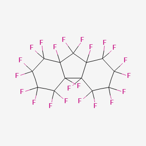 PERFLUOROPERHYDROFLUORENE 분자 구조