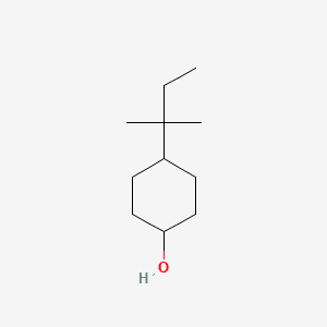 Cyclohexanol, 4-tert-pentyl- 분자 구조