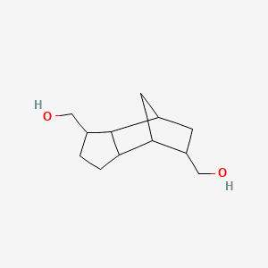 TRICYCLODECANE-4,8-DIMETHANOL 분자 구조