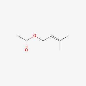 PRENYL ACETATE 분자 구조