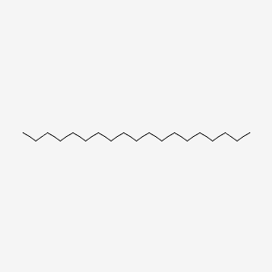 Nonadecane 분자 구조