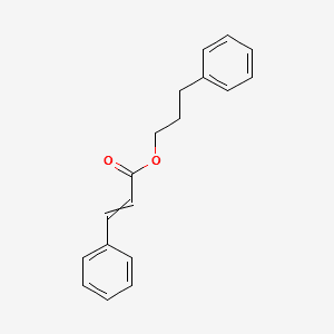 HYDROCINNAMYL CINNAMATE 분자 구조
