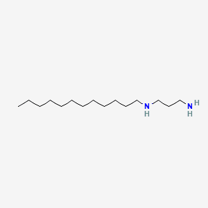 1,3-Propanediamine, N-dodecyl- 분자 구조