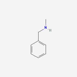 Benzenemethanamine, N-methyl- 분자 구조