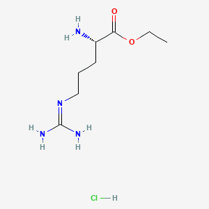 ETHYL ARGINATE HCL 분자 구조