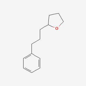 2-PHENYLPROPYLTETRAHYDROFURAN 분자 구조