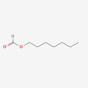 Formic acid, heptyl ester 분자 구조