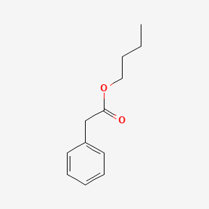 BUTYL PHENYLACETATE 분자 구조